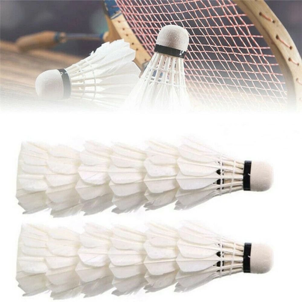 Badminton House - 3/6/12개입 신형 화이트 배드민턴 셔틀콕 전문가용