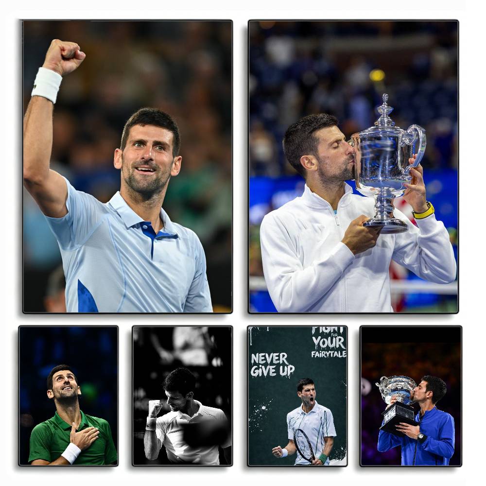 Badminton Quotes - N-Novak 테니스 전설 D-Djokovic 포스터 HD