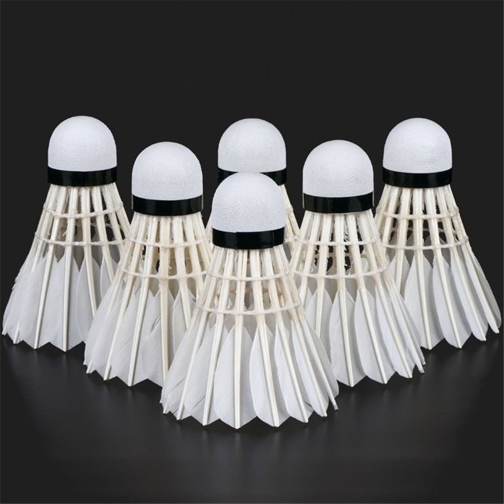 Badminton Bwf - 3/6/12개입 신형 화이트 배드민턴 셔틀콕 전문가용