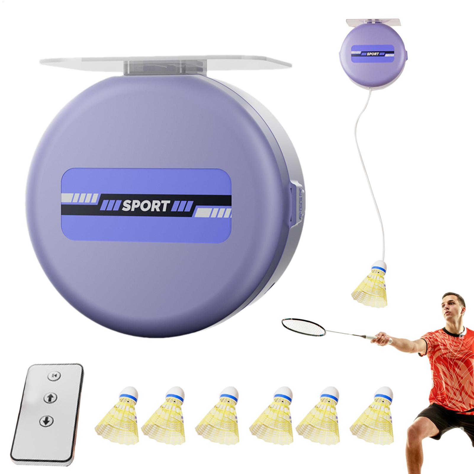 Badminton Rebound Trainer - 휴대용 배드민턴 트레이너 배드민턴 연습 자습