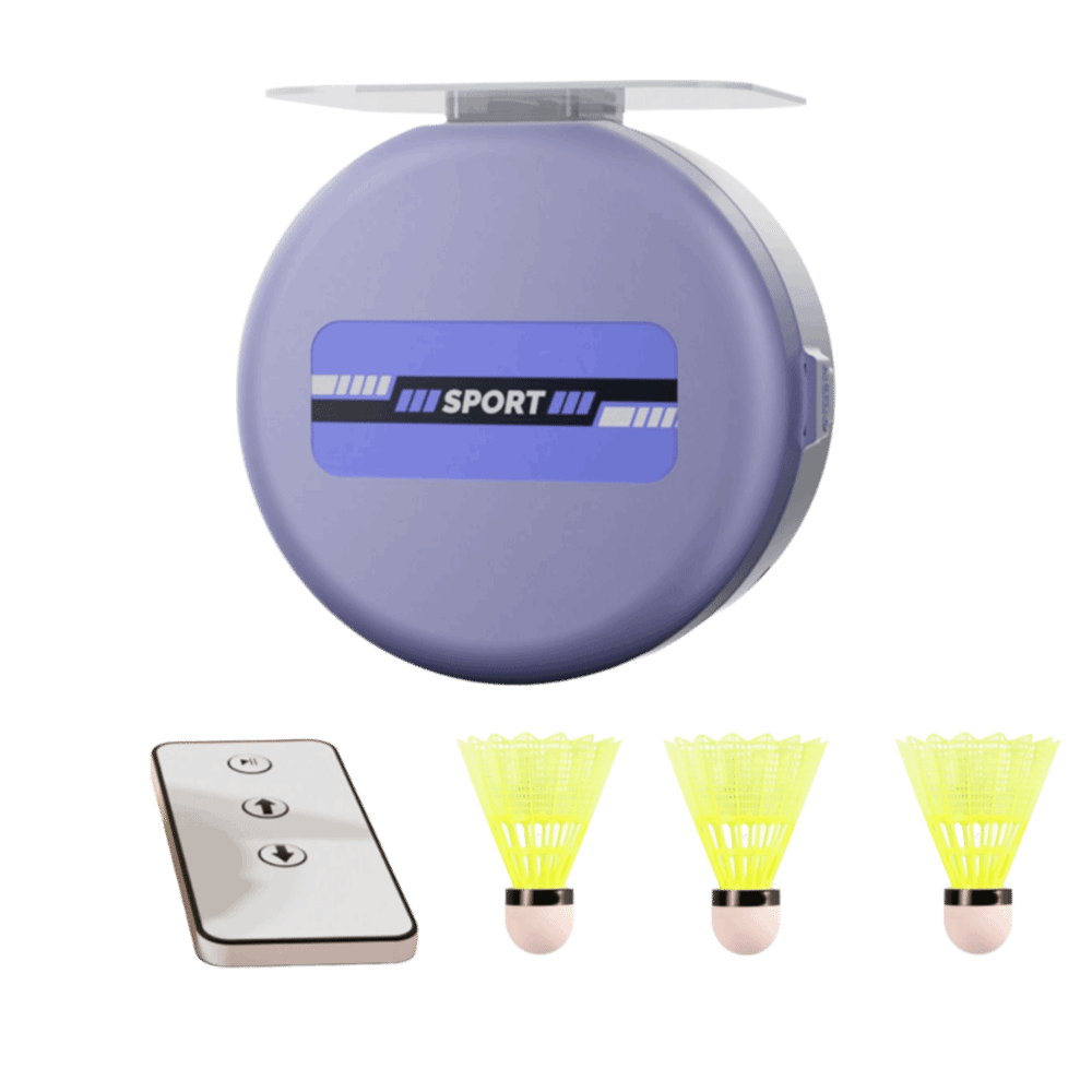 Badminton Rebound Trainer - 8개 천장형 배드민턴 트레이너 스냅 버튼
