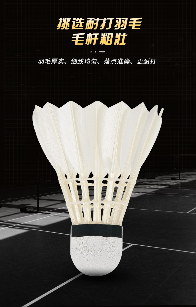 전문가용 배드민턴 공 G200 화이트 거위 깃털 훈련  - Badminton Bwf 리뷰 및 가격