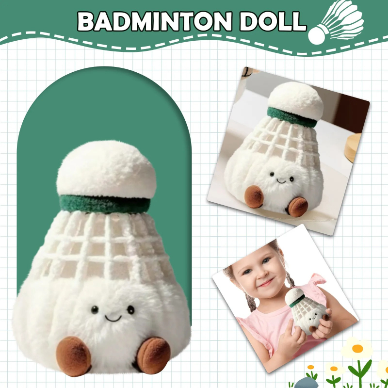 배드민턴 플러시 펜던트 귀여운 열쇠 고리 귀여운 배드민 - Badminton House 리뷰 및 가격
