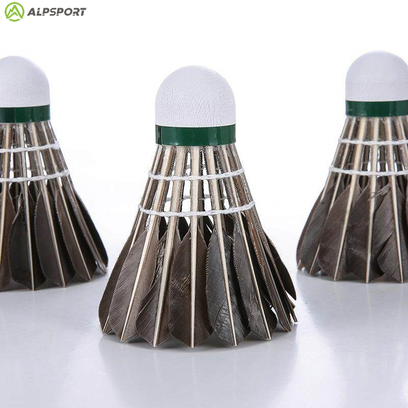 ALP 806 배드민턴 셔틀콕 12개 검은색 거위털 배 - Badminton Bwf 리뷰 및 가격