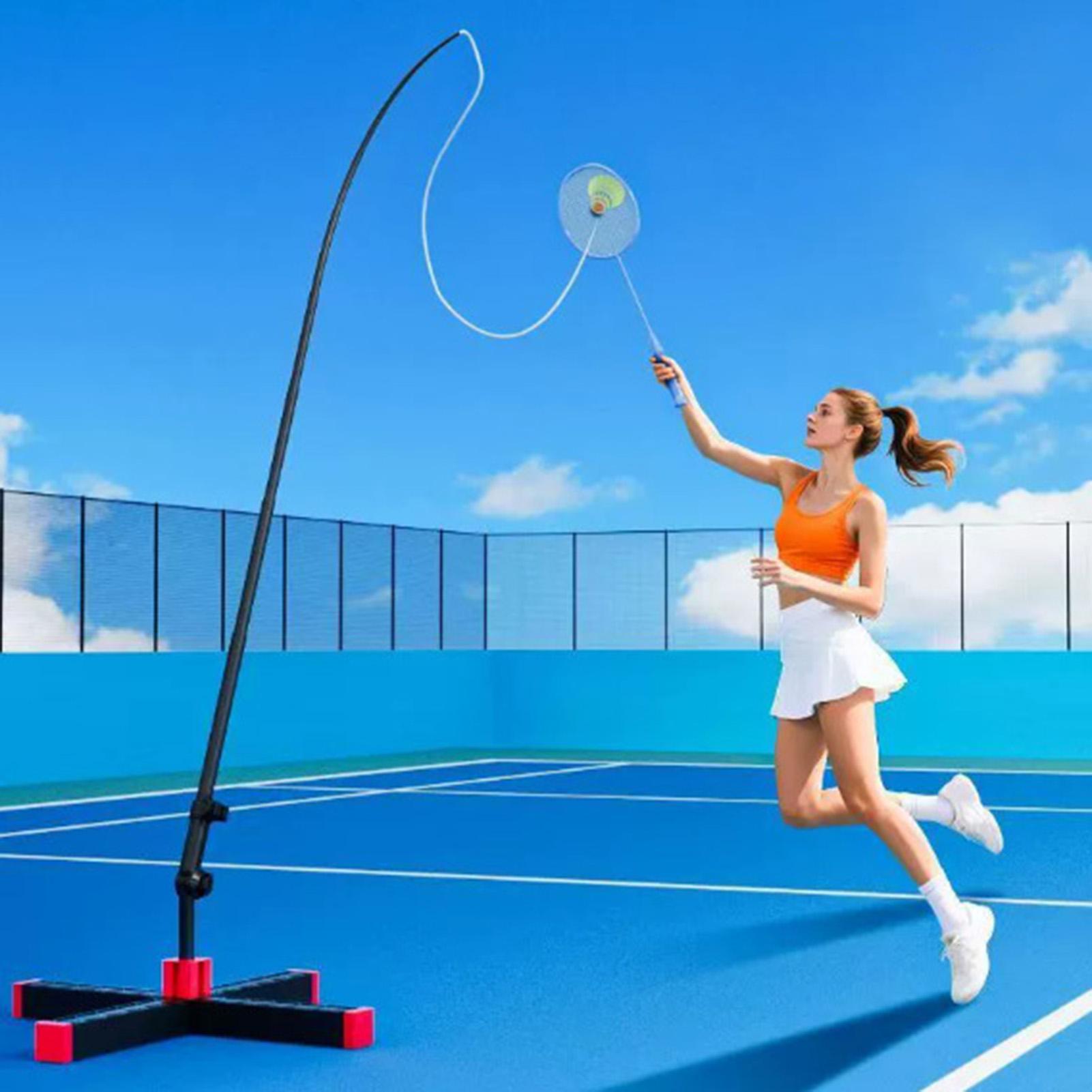 배드민턴 싱글 트레이닝 보조기구 휴대용 접이식 자동 리 - Badminton Rebound Trainer 리뷰 및 가격