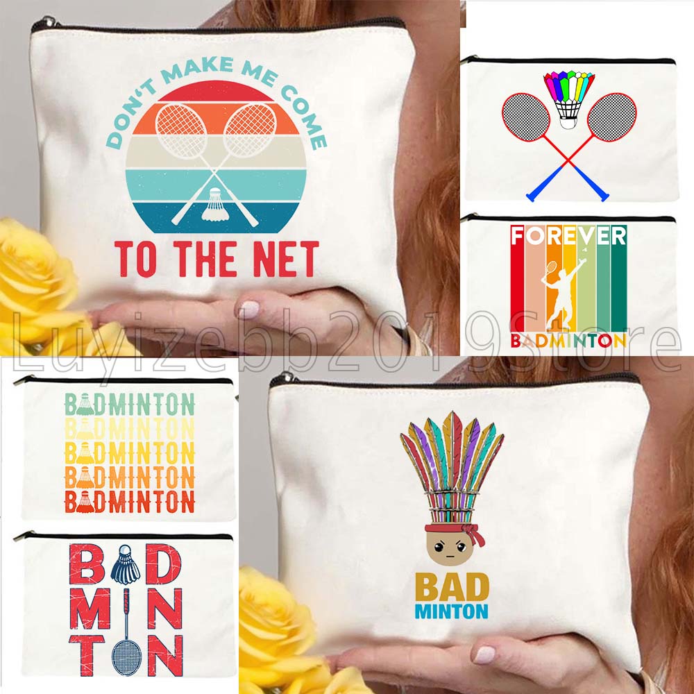 재미있는 배드민턴 인용문 다채로운 무지개 선물 캔버스  - Badminton Quotes 리뷰 및 가격