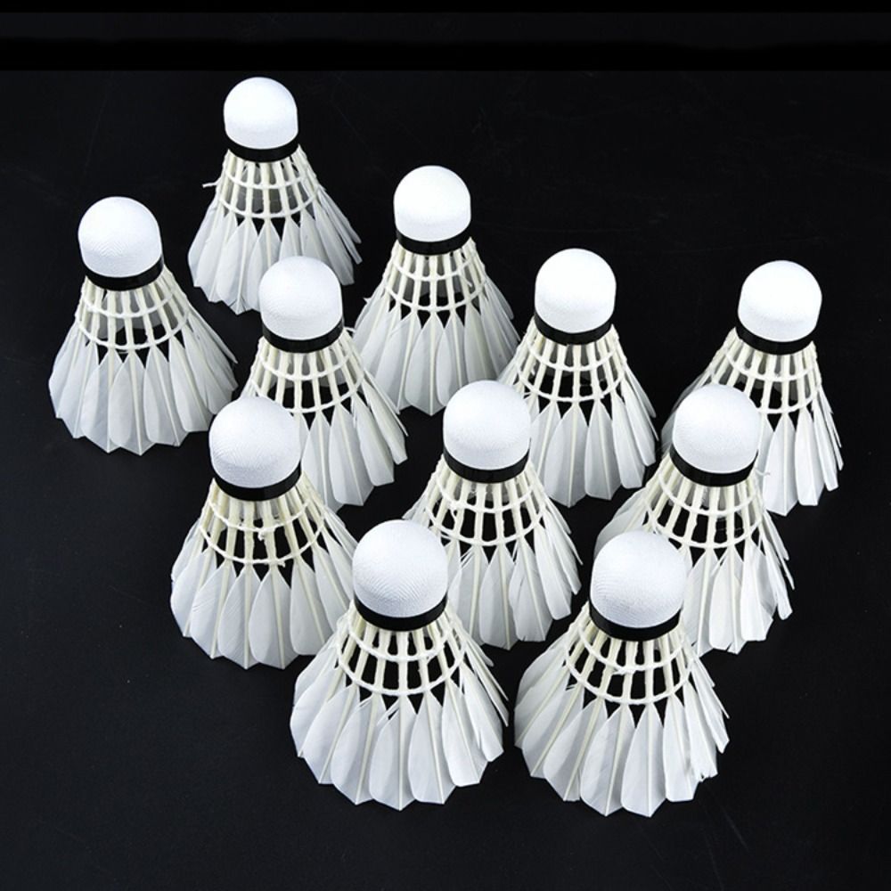 3/6/12Pcs 새로운 흰색 배드민턴 셔틀콕 내구성  - Badminton Bwf 리뷰 및 가격