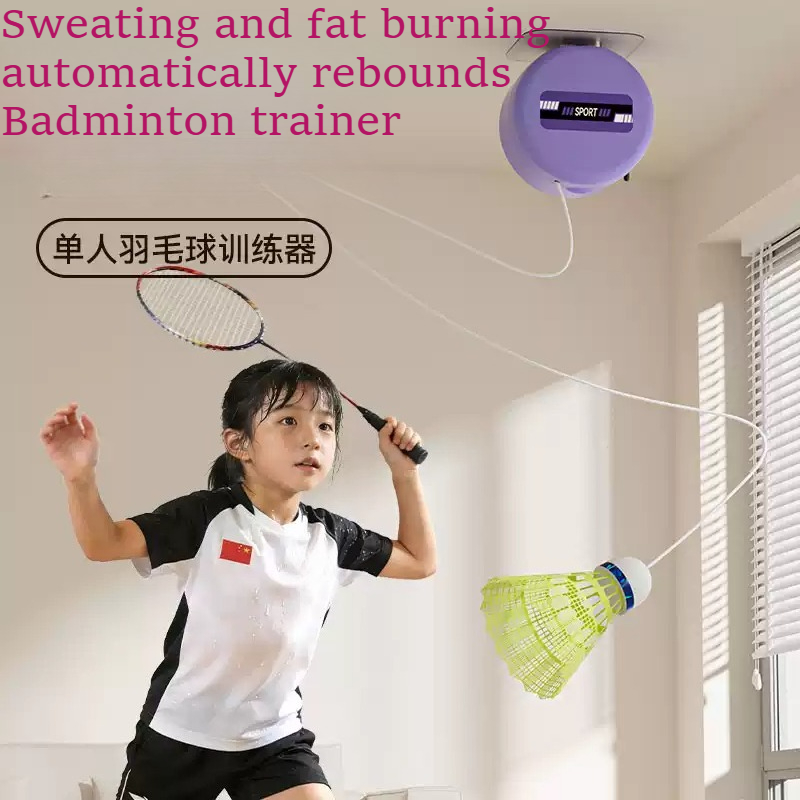 배드민턴 싱글 플레이 훈련 장치, 집에서 혼자 연습하는 - Badminton House 리뷰 및 가격