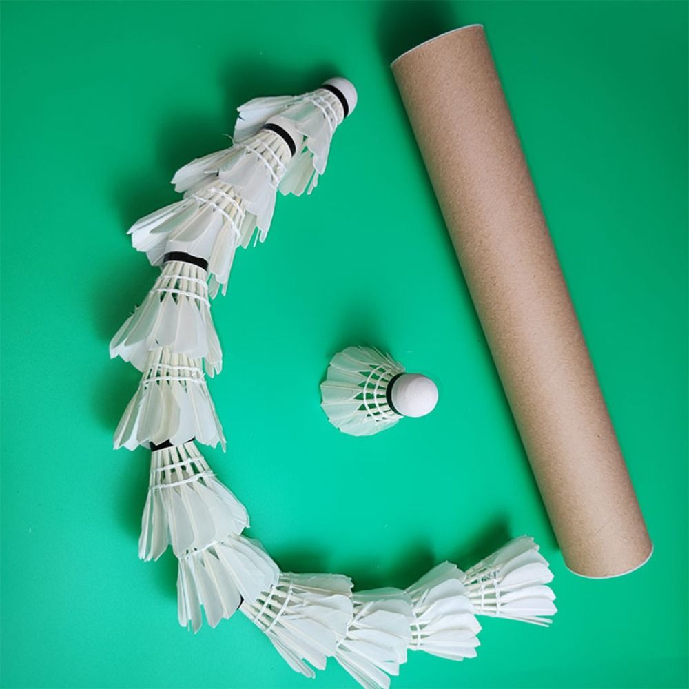 3/6/12Pcs 새로운 흰색 배드민턴 셔틀콕 내구성이 - Badminton Bwf 리뷰 및 가격